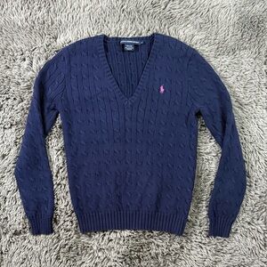 Ralph Lauren Sport XL Cable Knit Sweater
